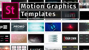 Check spelling or type a new query. Motion Graphics Templates Downloading Mogrts From Adobe Stock Photofocus