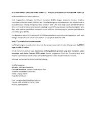 Surat keterangan magang pemerintah surat. Graduation Upsi Bahagian Hal Ehwal Akademik