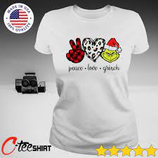 Christmas shirt (special edition) and millions of other items. Peace Love Grinch Christmas Shirt Ct Fashion Store