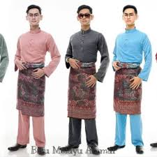 باجو كوروڠ) is a traditional costume originated from sumatra, and malay peninsula, and is traditionally worn by women in brunei, indonesia, malaysia, singapore and southern thailand. Baju Kurung Melayu Pria Malaysia