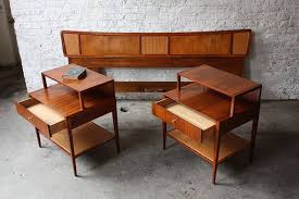 Amazing And Unreal Mid Century Modern Drexel King Walnut Bedroom Set Mid Century Modern Bedroom Sets Mid Century Decor Where To Buy Bedding