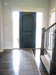 Homeowners often want a front door that is classy, intriguing, fun, and sophisticated. Black Interior Front Door Life Love Larson