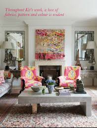 Eclectic Style Living Room With Peony Pink Peps Of Color Featured In House And Garden Uk Funky Home Decor Home Decor Interior Design