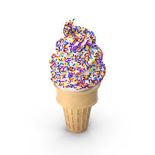 Vanilla ice cream with sprinkles. Ice Cream Cone With Sprinkles Png Images Psds For Download Pixelsquid S10603957d