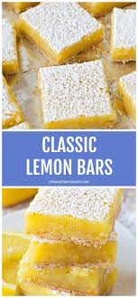Best Lemon Bars Recipe Life Made Simple Bakes Recipe Lemon Bars Recipe Classic Lemon Bars Lemon Bars