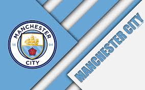 Manchester city football club is an english football club based in manchester that competes in the premier league, the top flight of english. Manchester City Fc Logo Material Design Blue White Abstraction Football Gorton Hd Wallpaper Peakpx