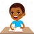 Boy Sitting In Chair Clipart