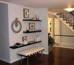 Simple Functional And Space Saving Floating Wall Shelving Ideas Floating Shelves Living Room Black Floating Shelves Floating Shelves