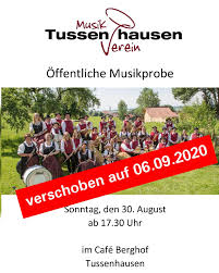 Dund was d wänd wird anonym gepostet. Musikverein Tussenhausen Home Facebook