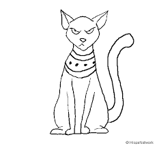 Check spelling or type a new query. Egyptian Cat Coloring Page Coloringcrew Com