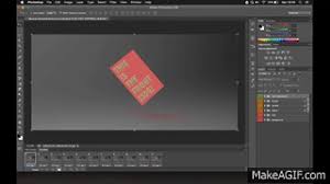 Download Animated Business Card Mockup On Make A Gif