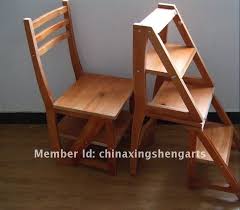 Kitchen Step Stool With Seat Kitchen Ideas Kitchen Step Stool Chair Wooden Step Stool