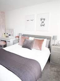 I went with a lovely silvery/grey wall colour from benjamin moore called silver chain. Pink Grey White Themed Bedroom Novocom Top