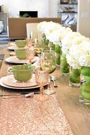 Posted in lists and leftovers by lisa freeman. My Top Ten Posts Of 2018 Home With Holliday Spring Table Settings Dinner Table Setting Inexpensive Centerpieces
