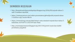 Kesetiaan kepada raja dan negara 3. Sejarah Tahun 5 Tajuk 1 Warisan Negara Kita Ppt Download