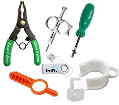 A rainbird adjustment key is not 100% necessary when adjusting a rainbird 5000 sprinkler head, if you do not have one, you can use the flat head begin adjusting by locating the left stop or hard stop setting of the rainbird 5000 sprinkler head. Irrifix Sprinkler Irrigation Adjustment Tool Set Rain Bird Spray Head Pull Up Tool Hunter Orbit Gear Drive Tool Rotortool Mp Rotator Tool Hold Up Collar Usb Flash Drive W Instructions Buy Online In