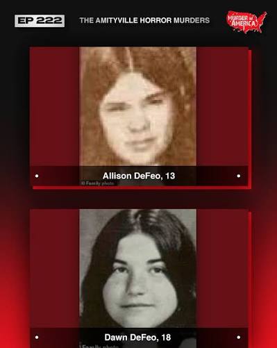 Murder in America Podcast | EP. 222 - NEW YORK: The Amityville Horror  Murders In 1974, six members of the DeFeo family were found murdered in  their home in... | Instagram