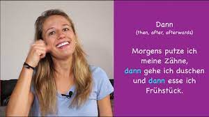 Können sie mir sagen, wann sie ankommen? Dann Vs Denn Was Ist Denn Da Der Unterschied Youtube