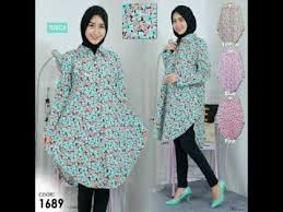 Model baju keleawar dengan desain yang sederhana ini cocok dipadukan dengan celana apa saja. Desain Baju Atasan Tunik Motif Bunga Elegan Murah Meriah Youtube