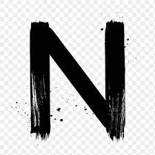 Letter N Png Brush Stroke Typography Free Image By Rawpixel Com Mind Typography Free Illustrations Lettering