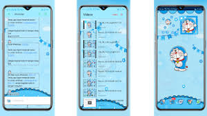  Sms Video Layar Depan Tema Doraemon Oppo Di 2021 Doraemon Lucu Aplikasi