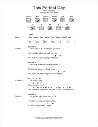 I hope this video on how to make effective and cute mind maps for study and revision is helpful! The Saints This Perfect Day Sheet Music Pdf Notes Chords Rock Score Guitar Chords Lyrics Download Printable Sku 43864