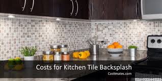 Get ready to install your new. Kitchen Tile Backsplash Costs 2021 Costimates Com