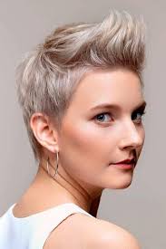 Attractive Gorgeous Undercut Short Pixie