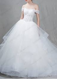 Pin On Ball Gown Wedding Dresses Lace Tulle Taffeta Organza Puffy Princess Gowns