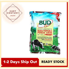 Yang lebih baik, anak minum susu krim penuh atau lemak rendah? Halal Bud Instant Full Cream Milk Powder 600 G Susu Tepung Penuh Cream Shopee Malaysia