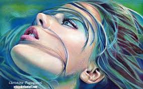 25 Hyper Realistic Color Pencil Drawings By Christina Papagianni Realistic Pencil Drawings Portrait Drawing Color Pencil Drawing