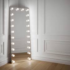 Littlewoods ireland stocks a wide range of beautiful mirrors of all shapes and sizes, from free standing to hanging, which are suitable choose from wall mirrors, full length, a convex mirror or standalone options. Led Full Length Mirror With Lights Free Delivery Hollywood Mirrors