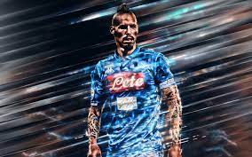 Download Wallpapers Marek Hamsik Napoli Slovak Footballer Attacking Midfielder Captain 17 Number Napoli Portrait Art Serie A Italy Soccer Players Ssc Soccer Players Midfielder Marek Hamsik