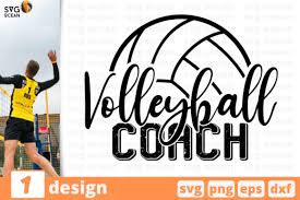 Download Volleyball Coach Graphic By Svgocean Creative Fabrica SVG Cut Files