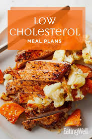 Eating a healthy diet doesn't mean the end of taste—just check out this collection of delicious. Low Cholesterol Meal Plans Cholesterol Friendly Recipes Low Cholesterol Meal Plan Low Cholesterol Recipes