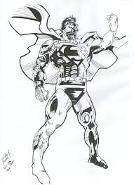 Cyborg justice league coloring pages. Cyborg Superman By Palahniuksin666 On Deviantart