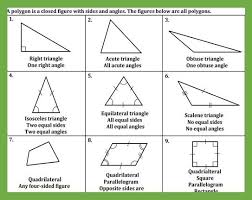 Classifying Polygons Fact Sheet Teaching The Lesson