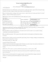Assisting in all administrative processes within the office and offering secretarial support to various departments and offices in order to enable effective running of the office. Office Manager Job Resume Templates At Allbusinesstemplates Com