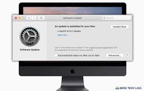 How To Check Software Update In Macos Mojave Wise Tech Labs Software Update Lab Tech Mac Update