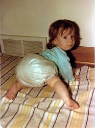 Pearlized Rubber Pants Early 80 S Plastic Pants Baby Pants Diaper Girl