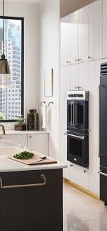 Chef paul marshall invites you to his kitchen to see how easy it is to clean and maintain his bluestar oven. White And Black Kitchen With Gold Accents Bluestar S Premium Wall Ovens Combine Heavy Duty Handc Custom Kitchen Appliances White Modern Kitchen Gas Wall Oven