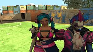 Mod ini untuk sementara hanya berisi skin famas wibu dan mp40 crazy bunny. Gta San Andreas Feminina Free Fire Mod Gtainside Com