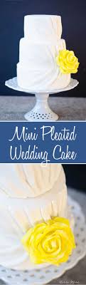 We did not find results for: Mini Pleated Fondant Wedding Cake Ashlee Marie Real Fun With Real Food