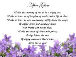 Funeral Poem After Glow Swanborough Funerals Funeral Poems Poems Beautiful Poems