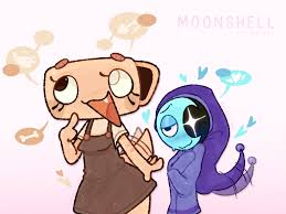 wendi (comms closed) on X: moonshell art request !! moonshell shelly  astro dandysworld t.coOhfL2zDouV  X