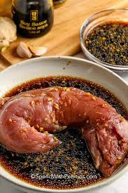 Teriyaki Pork Tenderloin (Quick Cook Time) - Spend With Pennies