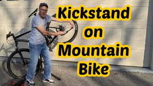 The kickstand should also go under the bottom bracket. How To Install A Kickstand On A Mountain Bike With Video Diy Mountain Bike
