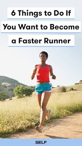 The quality of the running. 6 Things To Do If You Want To Become A Faster Runner Faster Runner How To Run Faster Running Tips