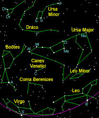 Spring Constellations In The Northern Hemisphere With Star Chart