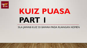 Soalan Kuiz Ramadhan Otosection